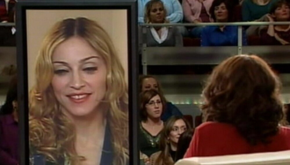 Madonna hos Oprah Madonna hos Oprah
