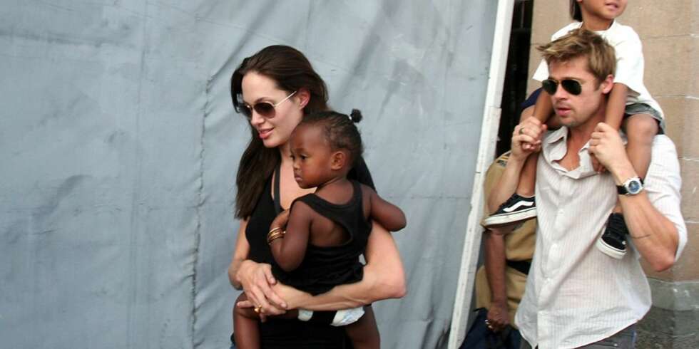 Angelina Jolie og Zahara Angelina Jolie og Zahara