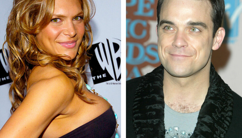 Ayda Field og Robbie Williams Ayda Field og Robbie Williams