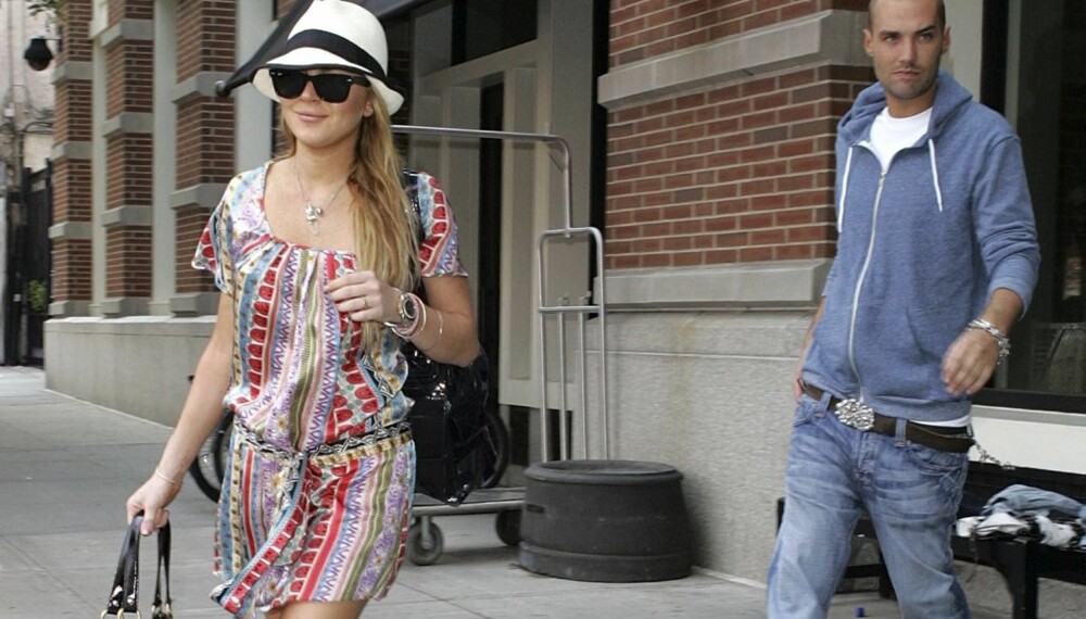 Lindsay Lohan og Calum Best Lindsay Lohan og Calum Best
