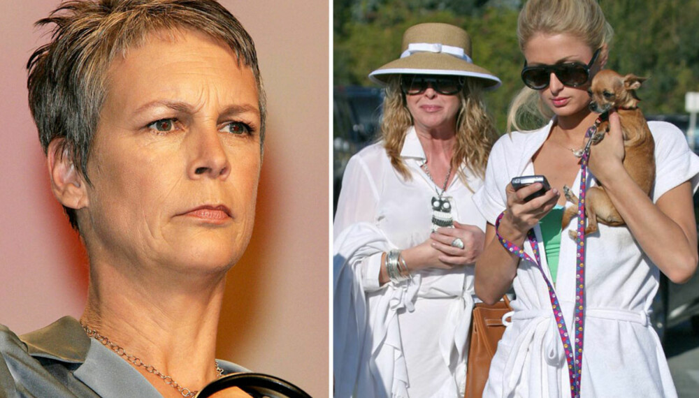 Jamie Lee Curtis, Paris og Cathy Hilton Jamie Lee Curtis, Paris og Cathy Hilton