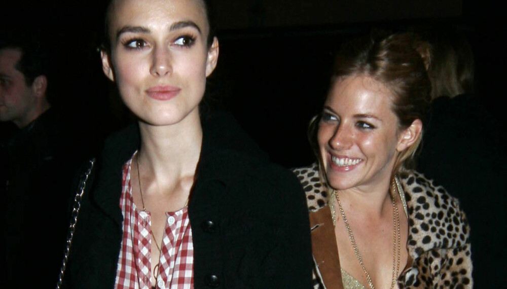 Keira Knightley og Sienna Miller Keira Knightley og Sienna Miller