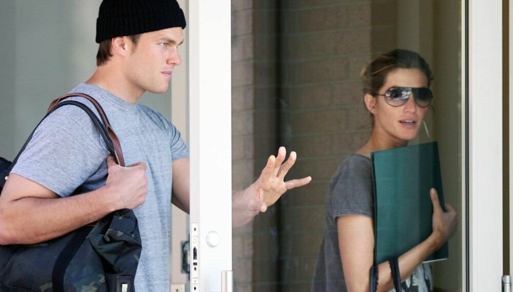 Gisele Bundchen og Tom Brady Gisele Bundchen og Tom Brady