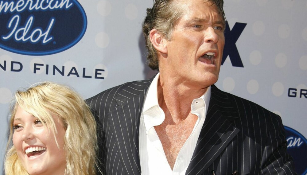David Hasselhoff og datteren Hayley David Hasselhoff og datteren Hayley