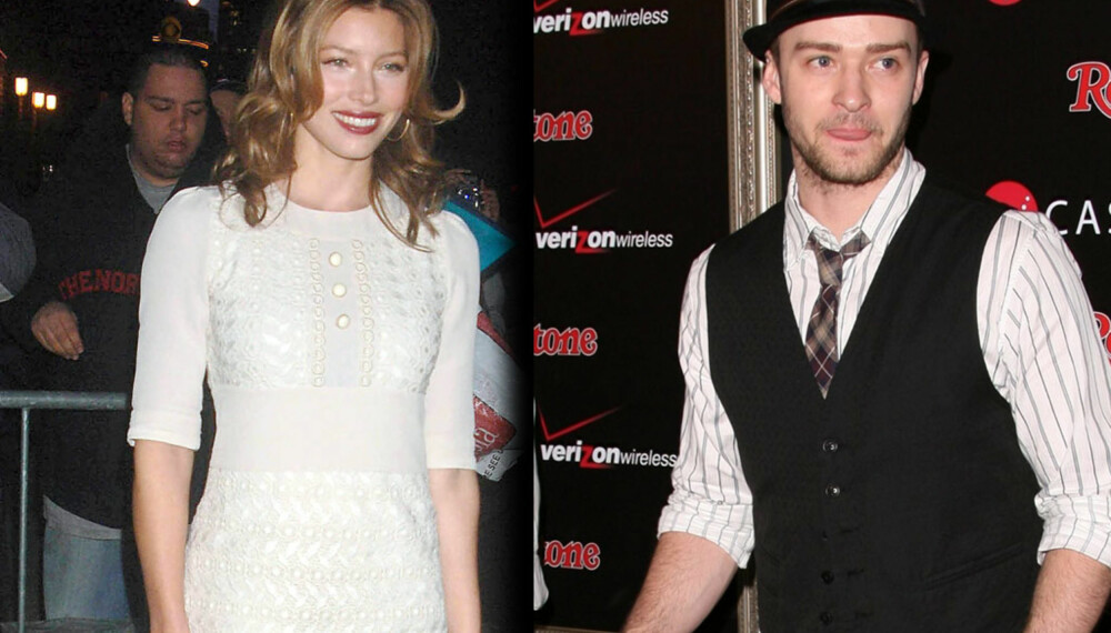 Jessica Biel og Justin Timberlake Jessica Biel og Justin Timberlake