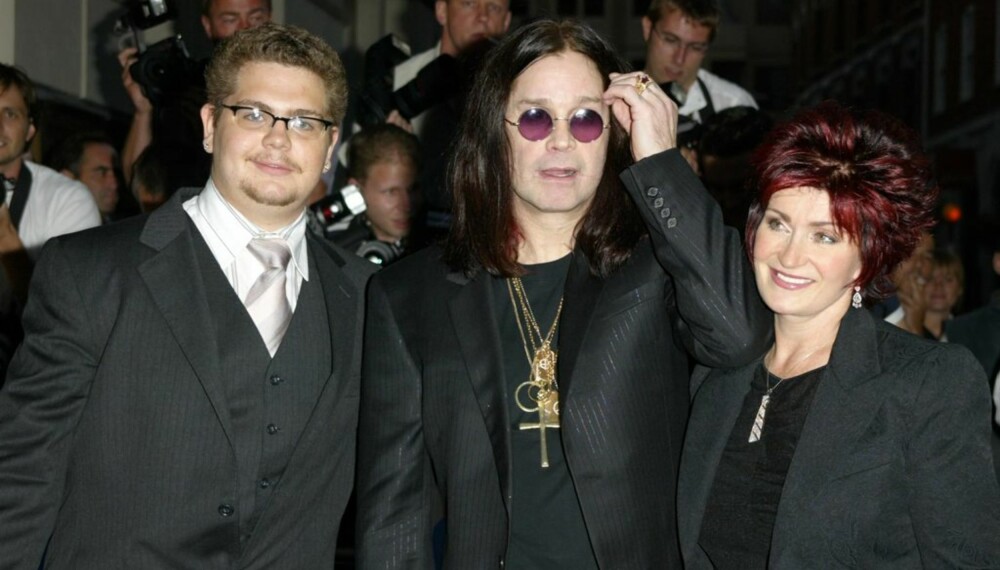 Jack, Ozzy og Sharon Osbourne Jack, Ozzy og Sharon Osbourne