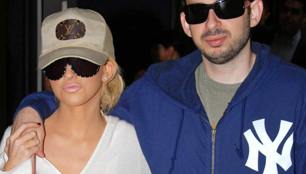 Christina Aguilera og ektemannen Jordan Bratman Christina Aguilera og ektemannen Jordan Bratman