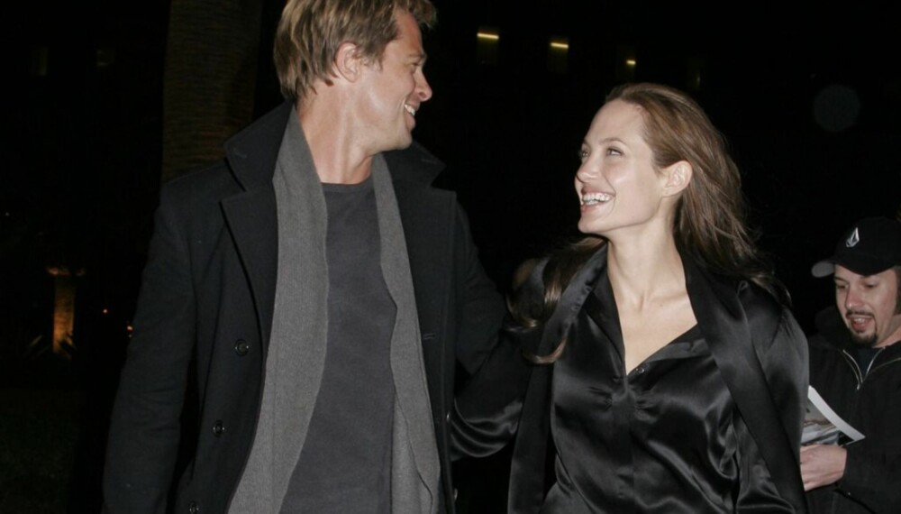 Angelina Jolie og Brad Pitt Angelina Jolie og Brad Pitt