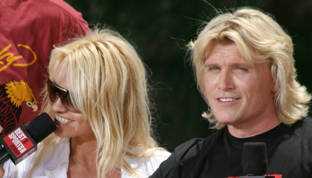 Pamela Anderson og Hans Klok Pamela Anderson og Hans Klok
