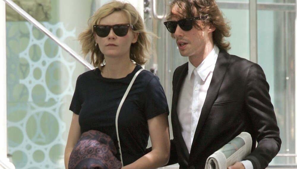 Kirsten Dunst og Johnny Borrell Kirsten Dunst og Johnny Borrell