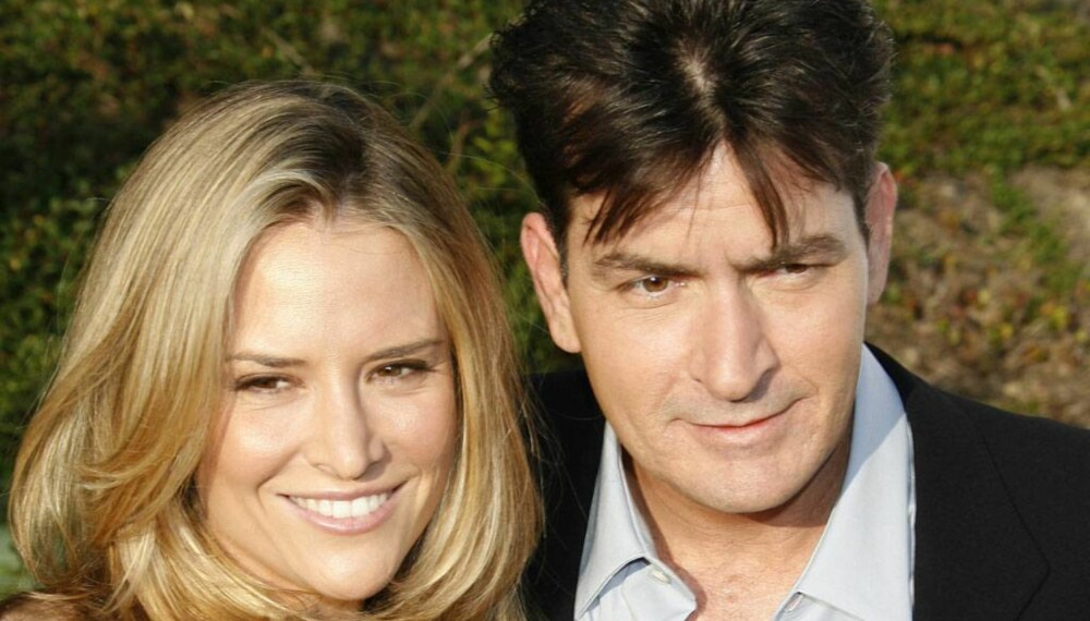 Brooke Mueller og Charlie Sheen Brooke Mueller og Charlie Sheen