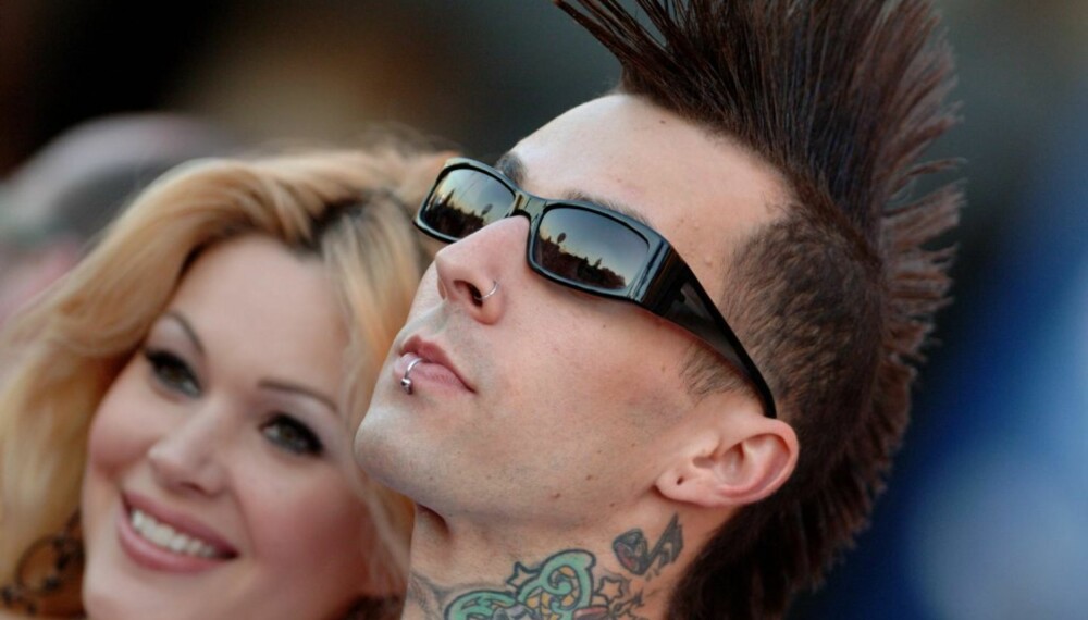 Shanna Moakler og Travis Barker Shanna Moakler og Travis Barker