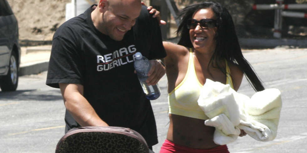 Melanie Brown og Stephen Belafonte Melanie Brown og Stephen Belafonte