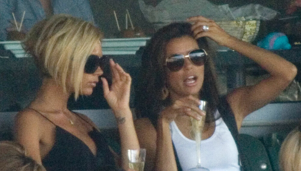 Victoria Beckham og Eva Longoria Victoria Beckham og Eva Longoria