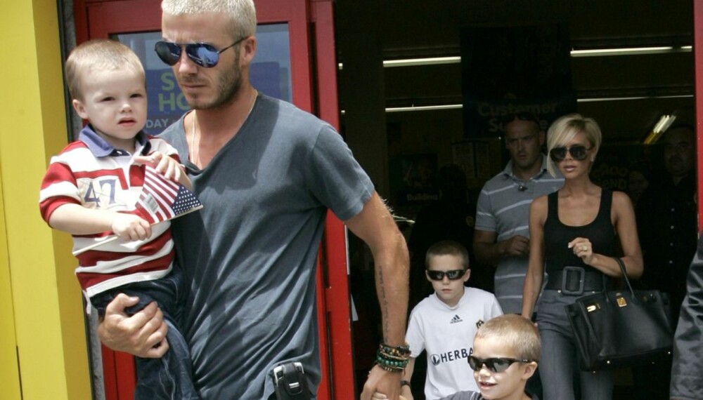 Familien Beckham Familien Beckham
