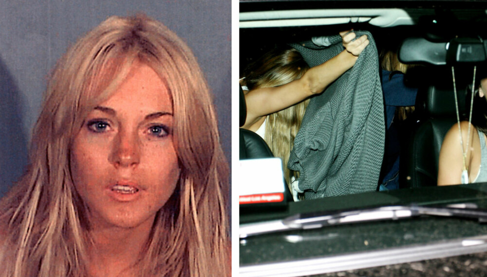 Lindsay Lohans "mug shot" fra 24. juli. Lindsay Lohans "mug shot" fra 24. juli.