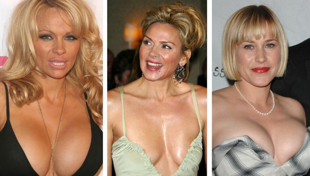 Pamela Anderson, Kim Catrall og Particia Arquette Pamela Anderson, Kim Catrall og Particia Arquette
