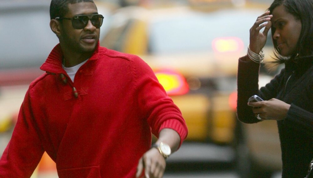 Usher og Tameka Foster Usher og Tameka Foster