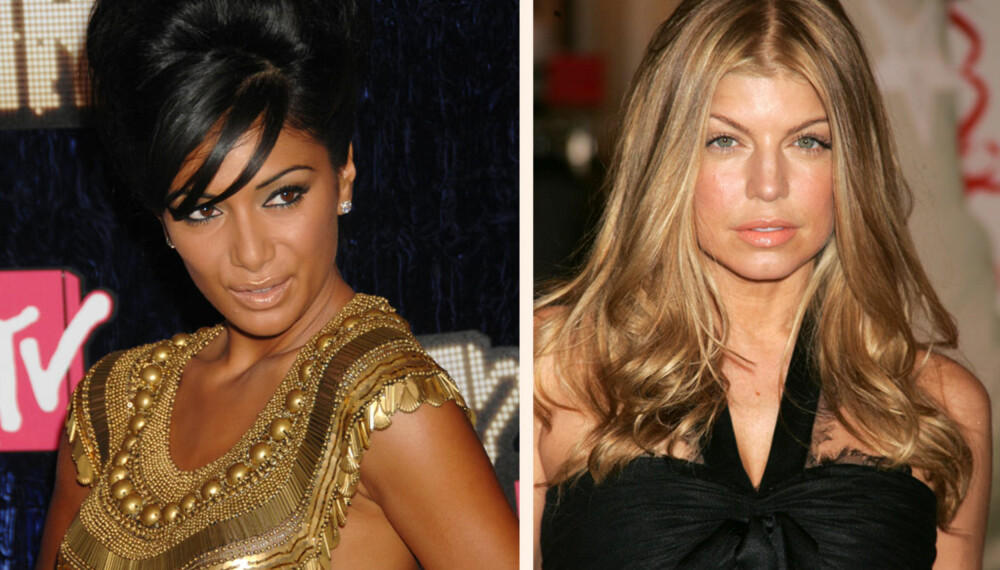 Nicole Scherzinger og Fergie Nicole Scherzinger og Fergie