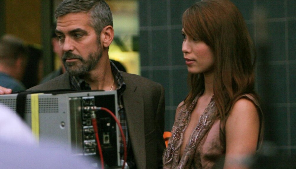George Clooney og Sarah Larson George Clooney og Sarah Larson