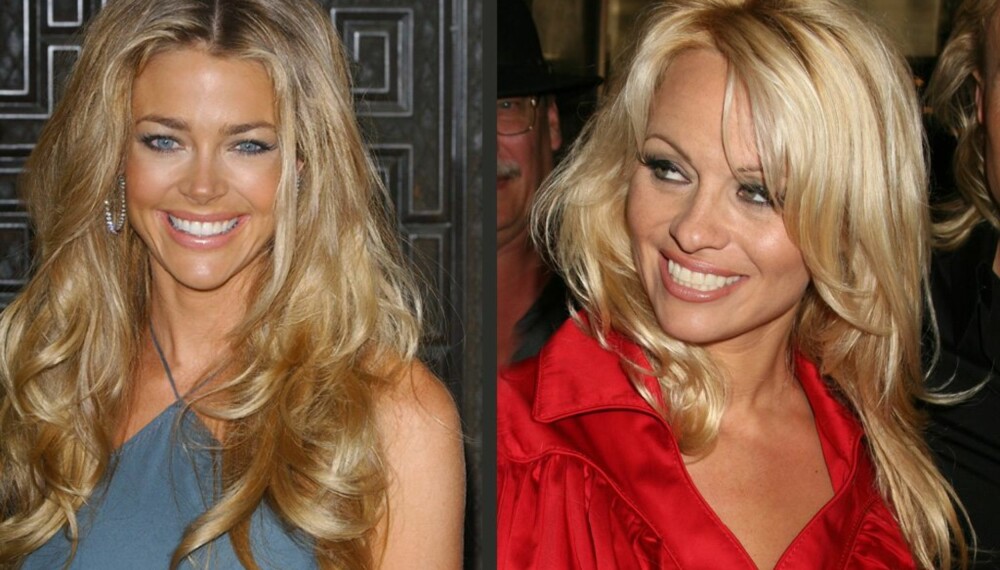 Denise Richards og Pamela Anderson Denise Richards og Pamela Anderson