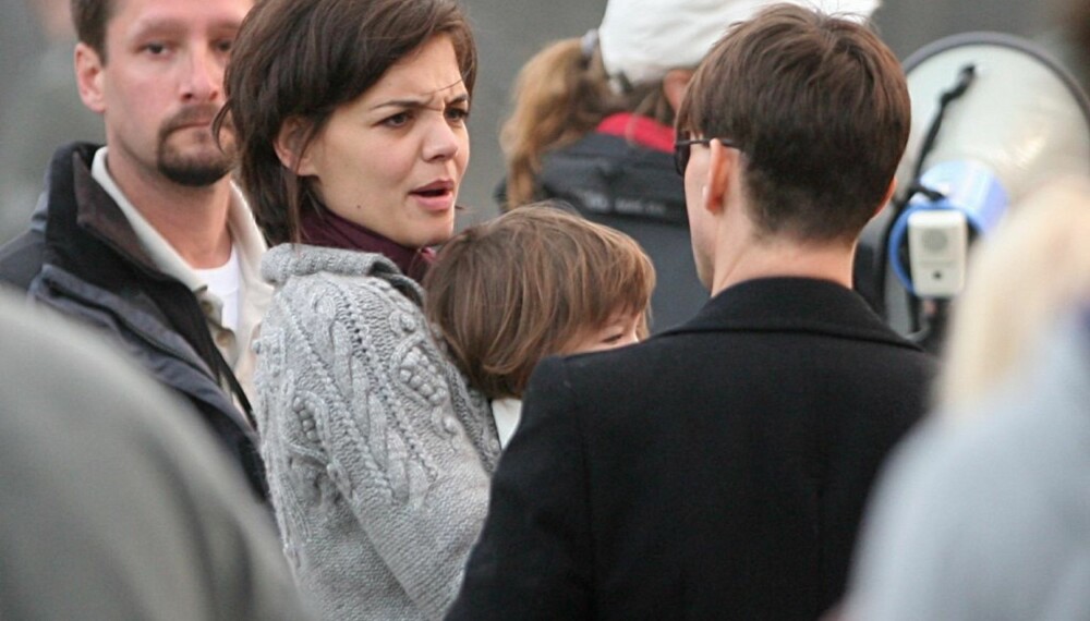Katie Holmes, Tom Cruise og Suri Katie Holmes, Tom Cruise og Suri
