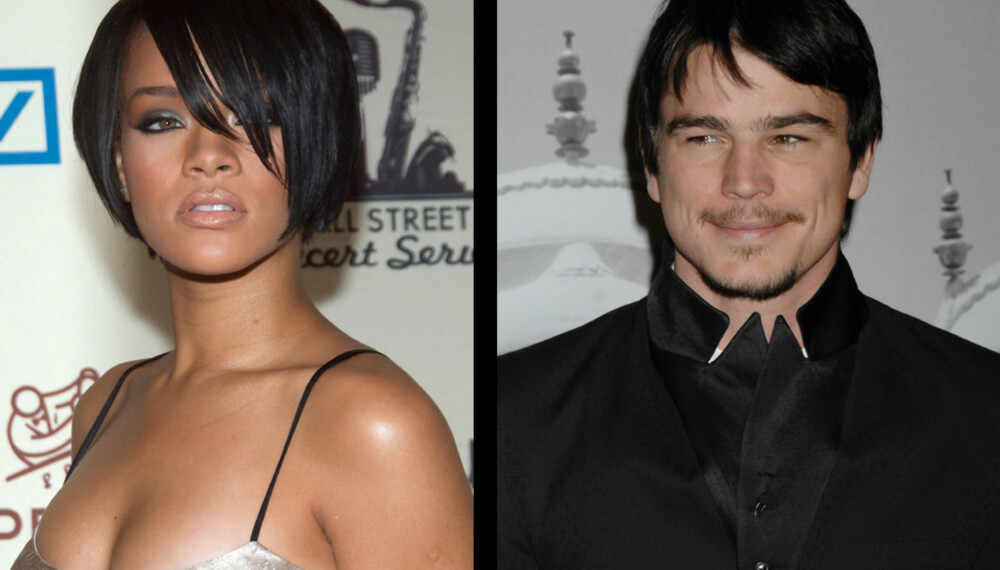 Rihanna og Josh Hartnett Rihanna og Josh Hartnett