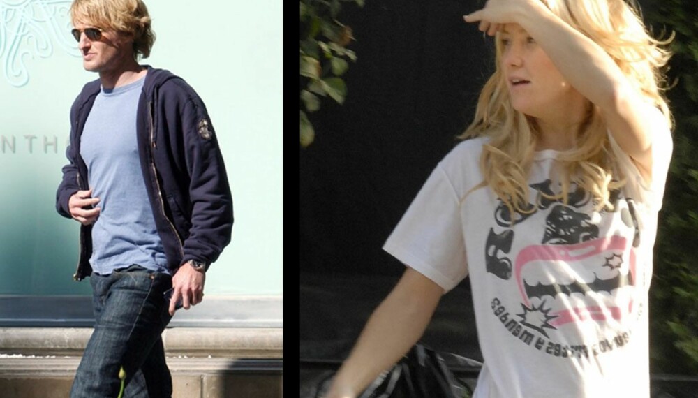 Owen Wilson og Kate Hudson Owen Wilson og Kate Hudson