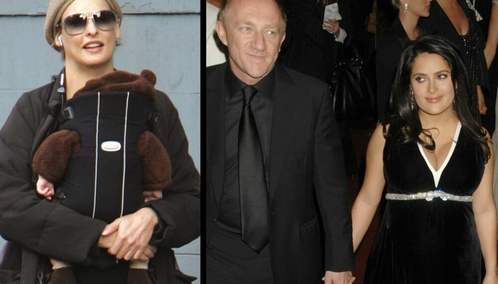 Linda Evangelista, Francois og Salma Hayek Linda Evangelista, Francois og Salma Hayek