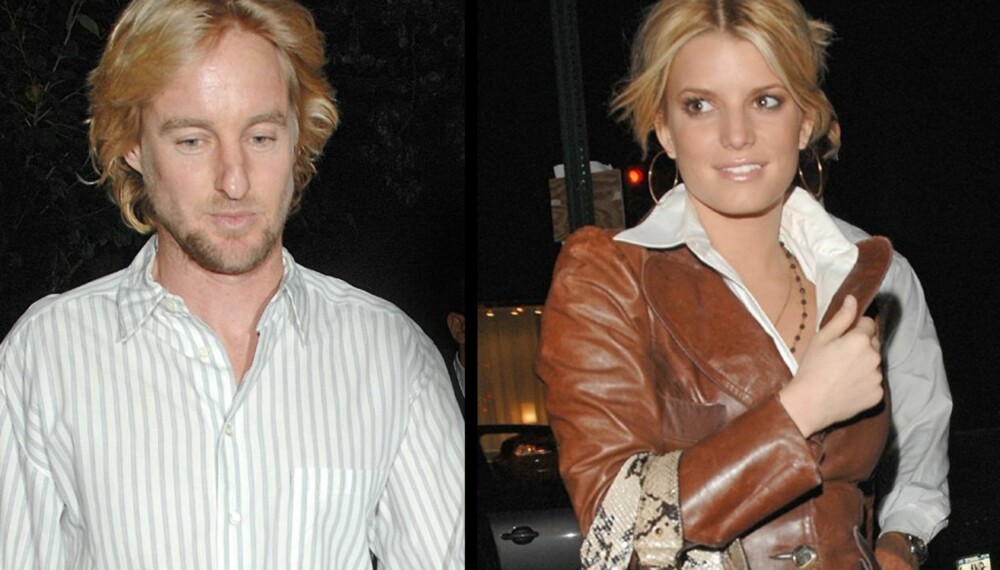 Owen Wilson og Jessica Simpson Owen Wilson og Jessica Simpson