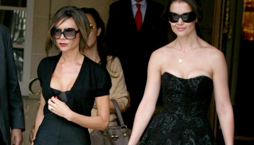 Victoria Beckham og Katie Holmes Victoria Beckham og Katie Holmes