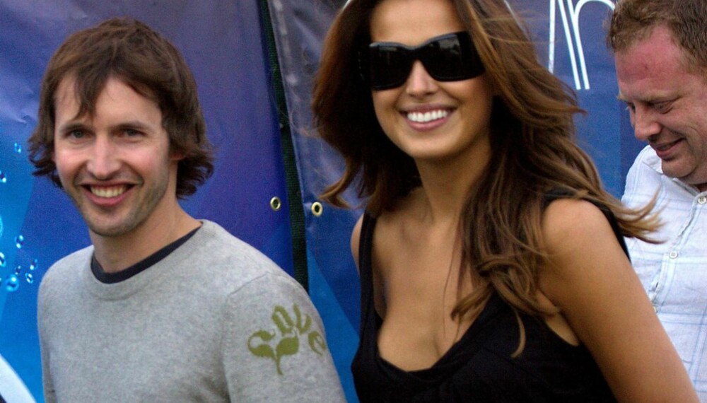 James Blunt og Petra Nemcova James Blunt og Petra Nemcova