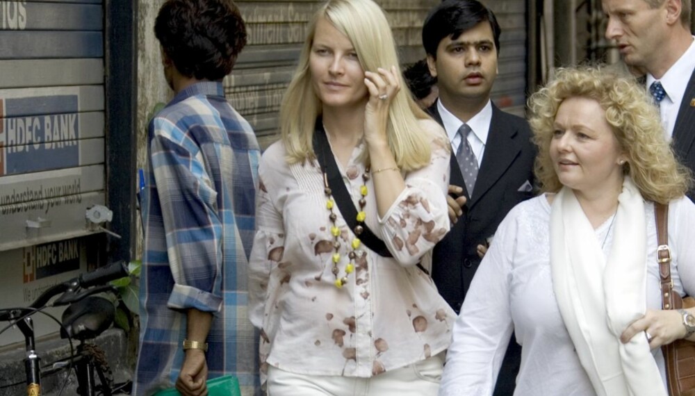 Mette-Marit i India Mette-Marit i India