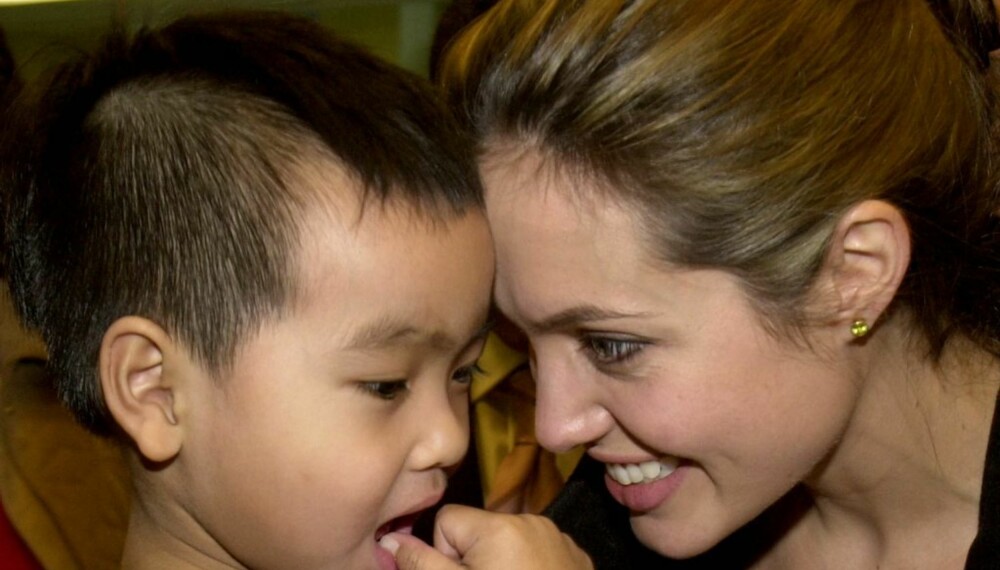 Maddox og Angelina Jolie Maddox og Angelina Jolie
