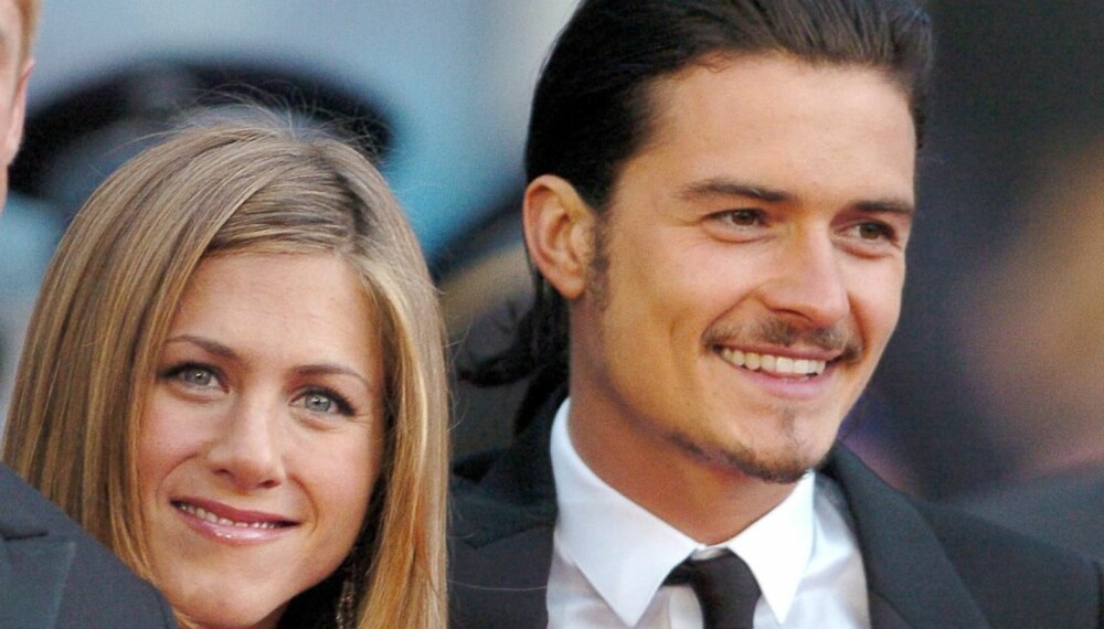 Jennifer Aniston og Orlando Bloom Jennifer Aniston og Orlando Bloom