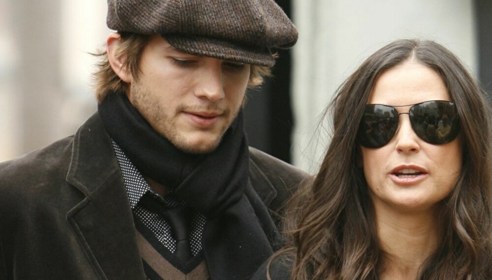 Asthon Kutcher og Demi Moore Asthon Kutcher og Demi Moore