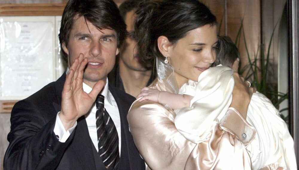 Tom Cruise, Katie Holmes og Suri Tom Cruise, Katie Holmes og Suri