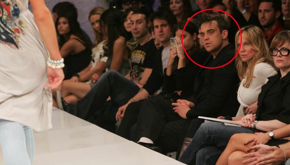 Robbie Williams i publikum Robbie Williams i publikum