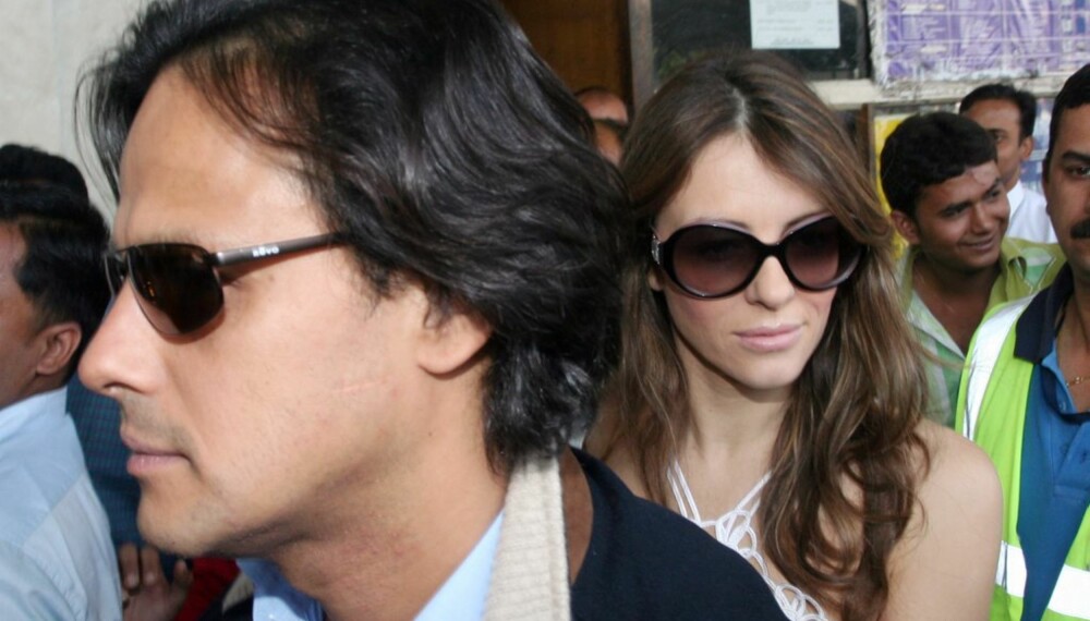 Liz Hurley og Arun Nayar Liz Hurley og Arun Nayar
