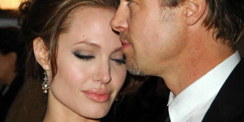 Angelina Jolie og Brad Pitt Angelina Jolie og Brad Pitt