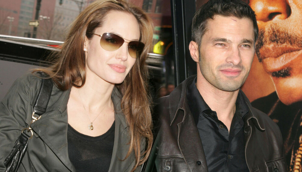 Angelina Jolie og Olivier Martinez Angelina Jolie og Olivier Martinez