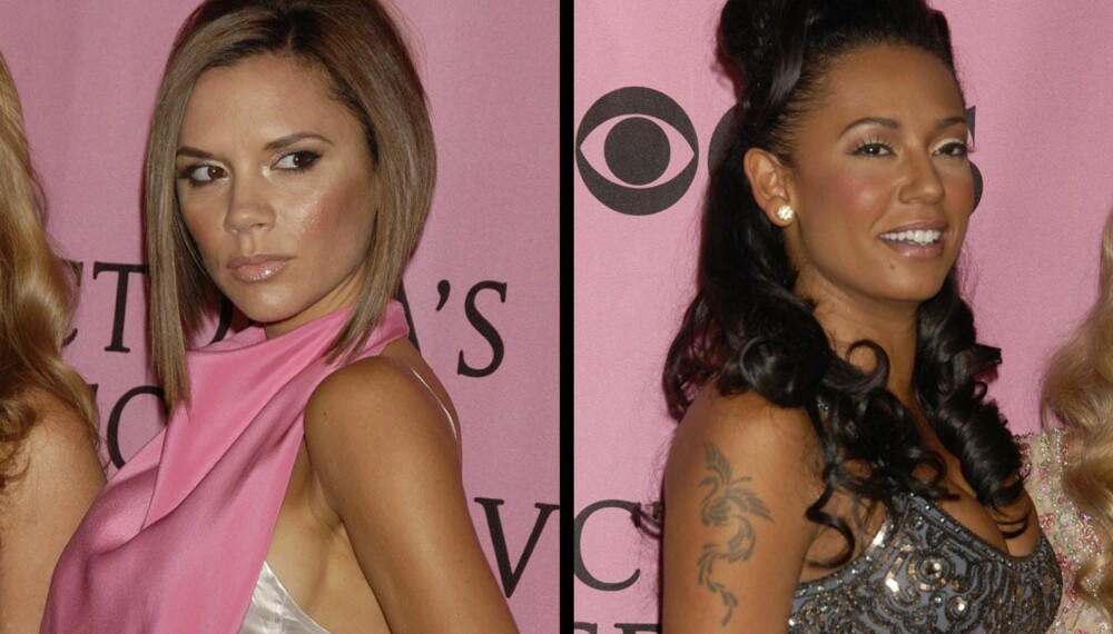 Victoria Beckham og Melanie Brown Victoria Beckham og Melanie Brown