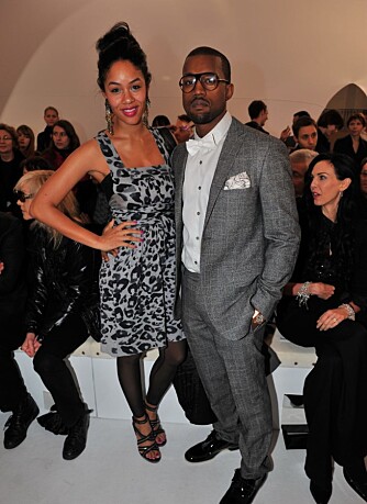 Kanye West og Alexis Phifer Kanye West og Alexis Phifer