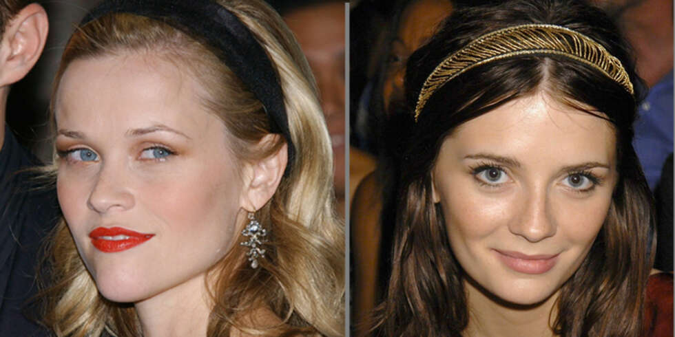Både Reese Witherspoon og Mischa Barton piffer gjerne opp antrekket med et tøft hårbånd. Både Reese Witherspoon og Mischa Barton piffer gjerne opp antrekket med et tøft hårbånd.