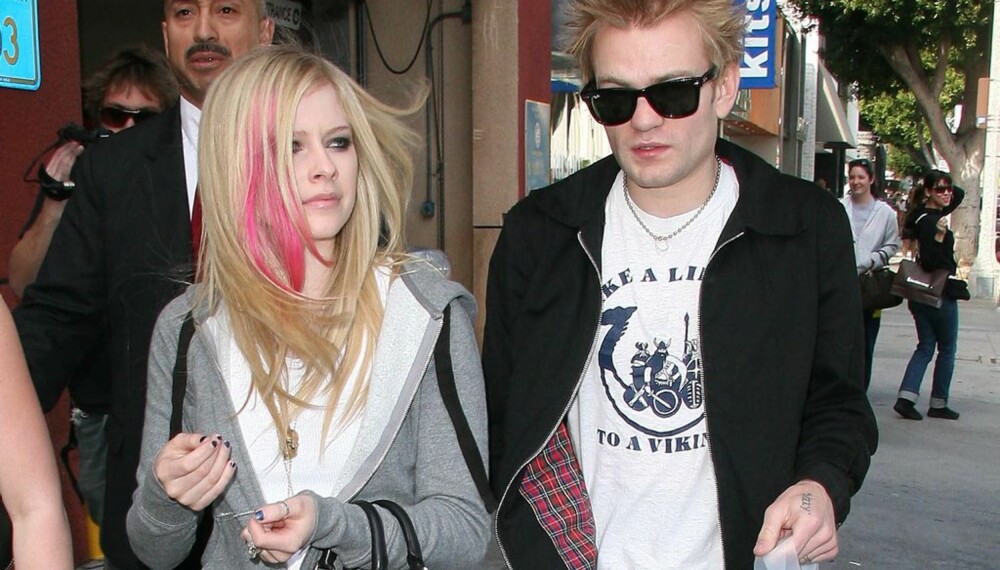 Avril Lavigne og Deryck Whibley Avril Lavigne og Deryck Whibley