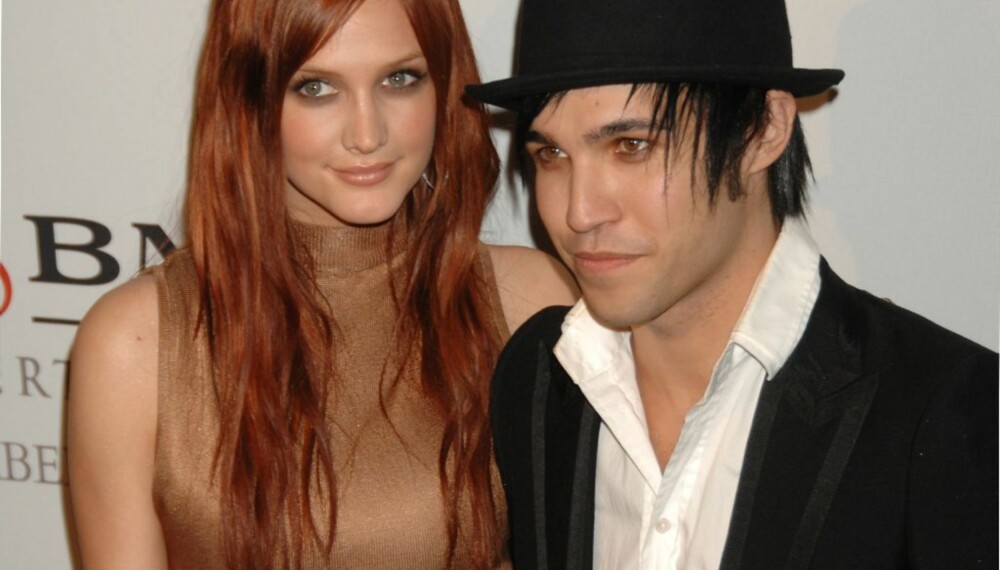 Ashlee Simspson og Pete Wentz Ashlee Simspson og Pete Wentz