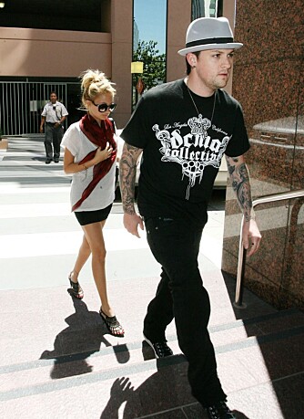 Nicole Richie og Joel Madden Nicole Richie og Joel Madden