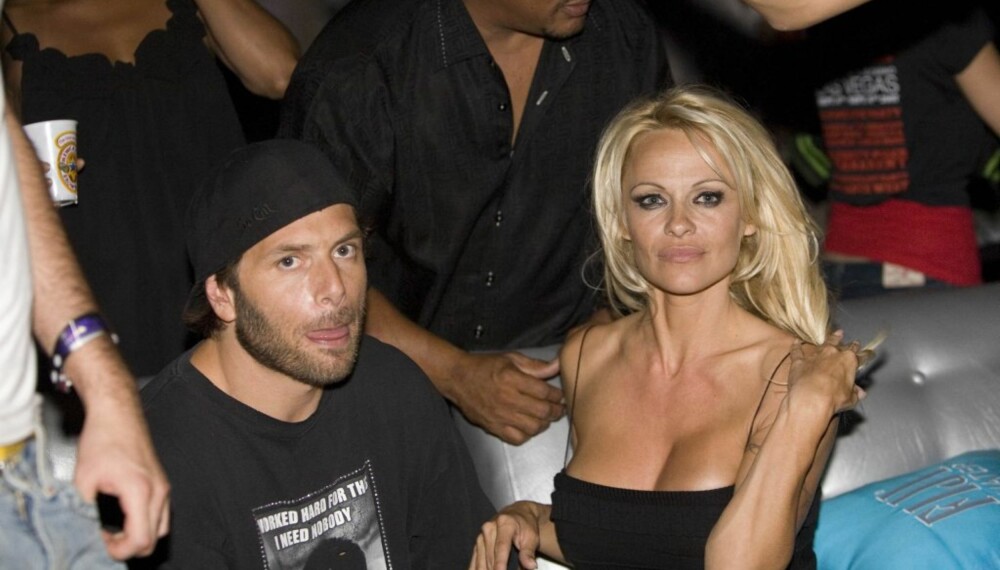 Pamela Anderson og Rick Salomon Pamela Anderson og Rick Salomon