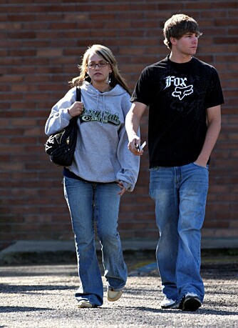 NYBAKTE FORELDRE: Jamie Lynn Spears og Casey Aldridge NYBAKTE FORELDRE: Jamie Lynn Spears og Casey Aldridge