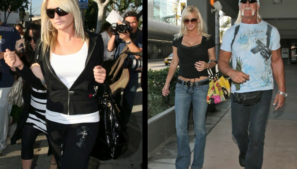 Brooke Hogan og Hulk Hogan med sin nye kjæreste Cristiane Brooke Hogan og Hulk Hogan med sin nye kjæreste Cristiane